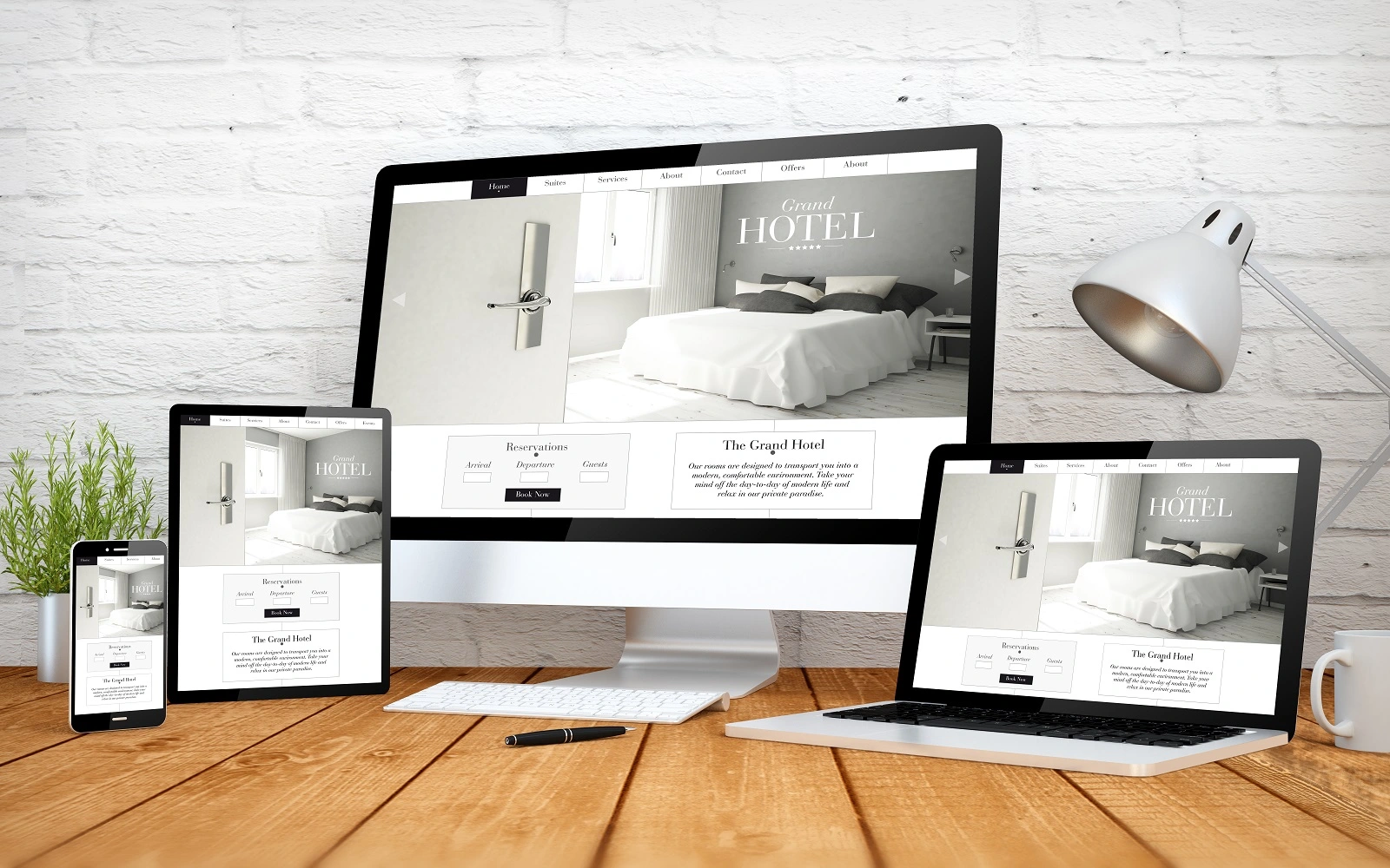 Resort otel sitesi ve rezervasyon odaklı otel web tasarımı
